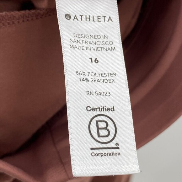 Athleta Venture Pant Jogger Hearth Rose Women's Size 16 - Picture 8 of 9